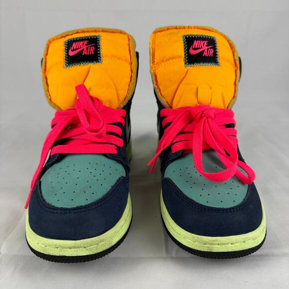 Nike Air Jordan 1 Retro High OG Bio Hack Men’s 6.5Y Women’s 8 Vibrant Multicolor - Picture 5 of 16